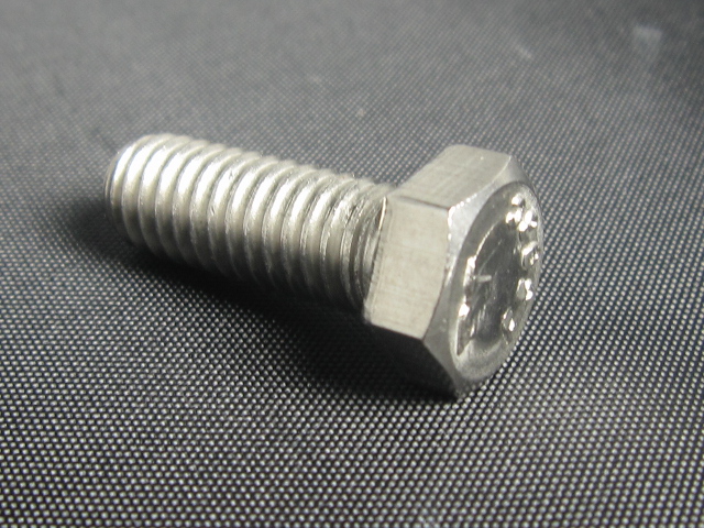 (image for) M5 X .08 X 20 HEX CAP STAINLESS 18-8 FULL THREAD